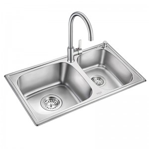 Common kitchen stainless steel sink